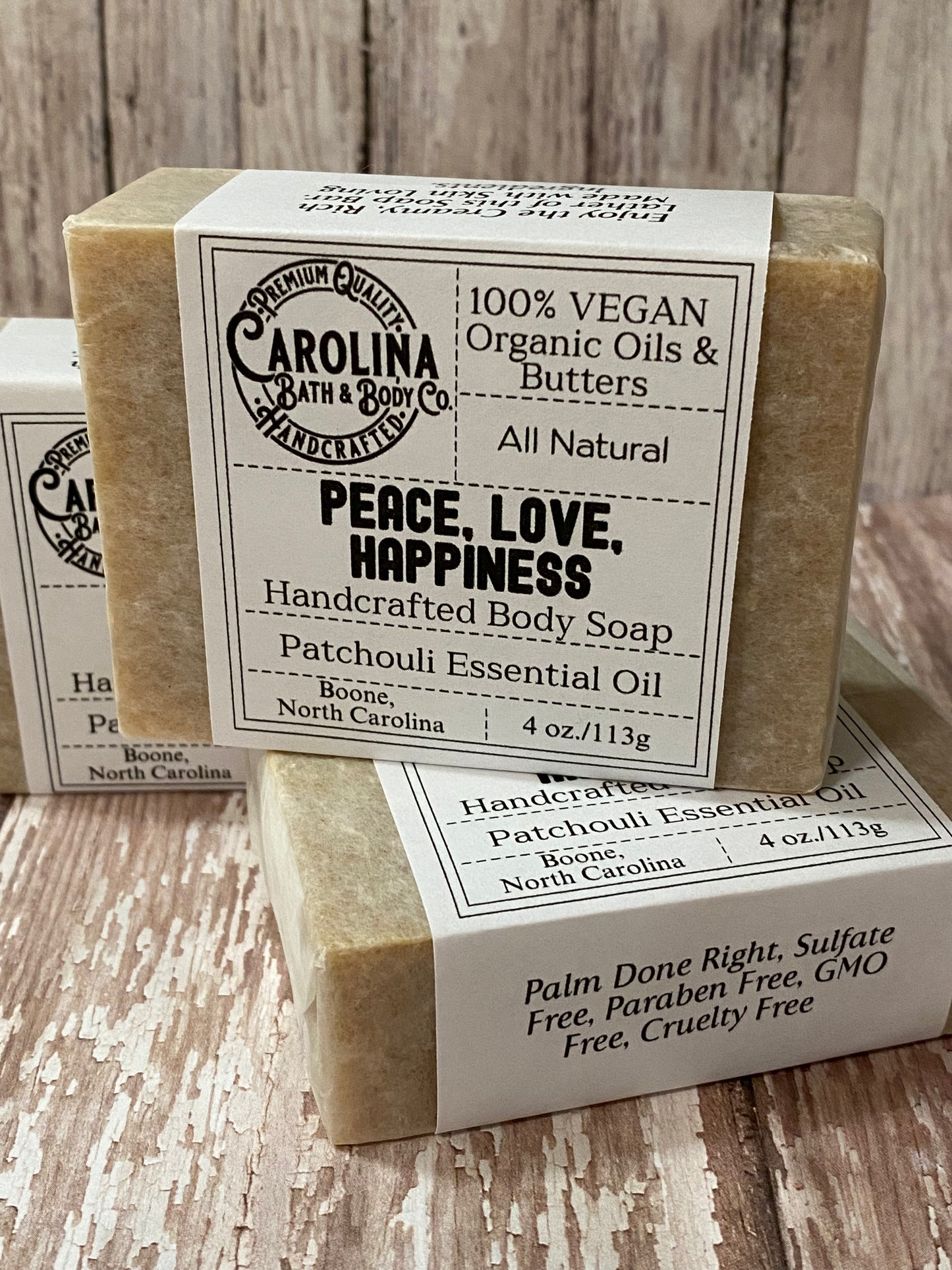 Peace, Love, & Happiness Soap Bar