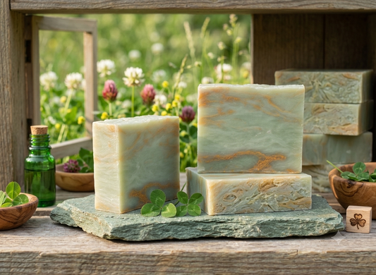 Soap Field of Clovers